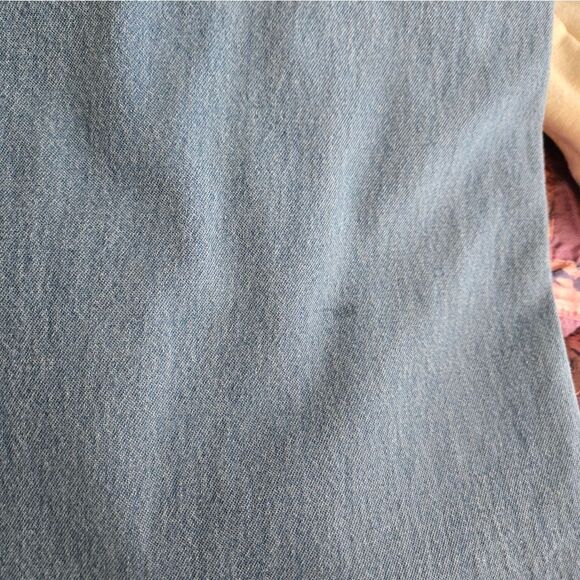 Country Wear Vintage Denim Patched Sleeveless Maxi Dress - Picture 8 of 8